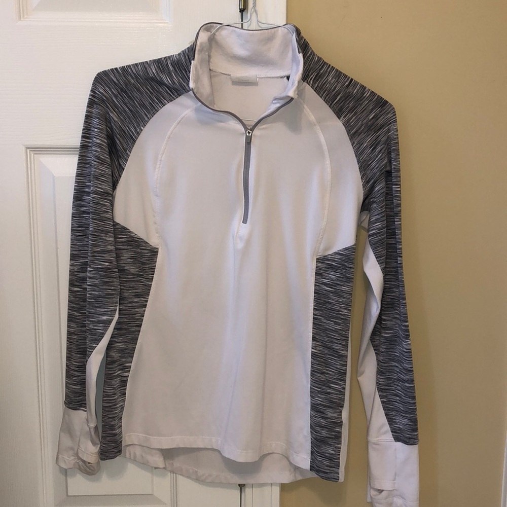 Half zip athletic pullover